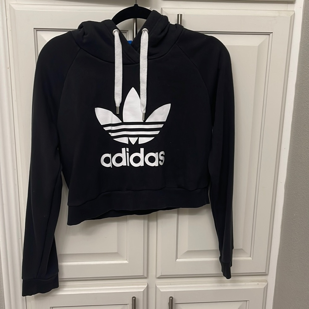 Adidas cropped hoodie
